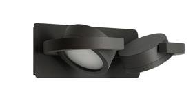 M6769  Iguazu Wall Lamp 2 Light IP54 Anthracite